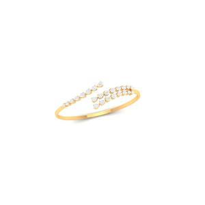Chic Lab Grown <b>Diamond</b> <b>Bangle</b> 14 KT Gold VVS2 Clarity IGI Certified White Yellow Rose Color Elegant Fine Jewelry Gift for Women - Product Image 4