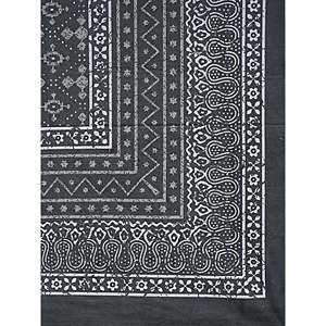Juego de Sábanas de 3 Piezas con Motivos Étnicos en Gris, 180 Hilos, Algodón, para Cama Individual con 1 Funda de Almohada, Tamaño King, para Uso Doméstico (BSB1117) - Product Image 4
