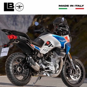 Adesivi di Protezione Laterale Moto Guzzi Stelvio Duecento Tributo, Set Adesivi Logo Serbatoio Personalizzati - Product Image 3