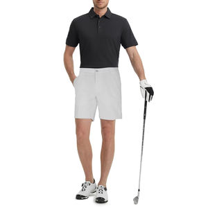 Polo de golf personnalisé pour hommes haute quantité minimale de commande organique 30 impression complète sublimation polyester 100% coton vêtements de golf de performance chemises - Product Image 1