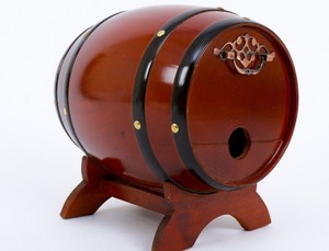 Barril de whisky Old Crow, barril de tambor de madera - Product Image 5