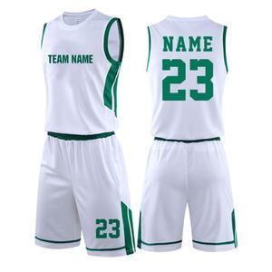 Conjunto de camiseta de baloncesto de talla grande personalizada, uniformes transpirables con impresión de sublimación lisa, ropa de baloncesto al por mayor - Product Image 3