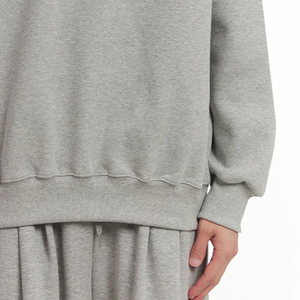 Sudadera para Hombre con Cuello Redondo, Ajuste Cómodo y Relajado, para Compradores al por Mayor, Servicio OEM Económico, Precio al por Mayor 2026, con Logotipo Personalizado - Product Image 4