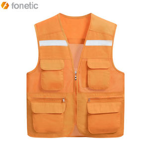 Offre Spéciale haute qualité haute visibilité gilet personnalisé Logo impression nouveauté dernière conception manches en Polyester Durable - Product Image 4