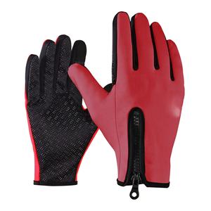 Gants de vélo et de moto à doigts entiers avec technologie de gel de sport antidérapante Matériau polaire meilleures poignées pour le cyclisme - Product Image 2