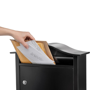 Buzón montado en la pared de Metal estilo americano al por mayor, bloqueo de tediton, bandera, muebles, decoración mediana del hogar, OEM, ODM, naturaleza muerta - Product Image 4