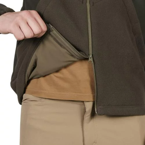 Chaqueta de Campo con Capucha para Hombre, Otoño/Primavera, Transpirable, 100% Poliéster Microfleece, Anti-UV, Secado Rápido, Multibolsillos - Product Image 5