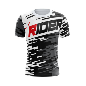 Camiseta de hombre con impresión personalizada directa de fábrica, camiseta de sublimación de ajuste seco de poliéster 100 hecha en Pakistán - Product Image 6