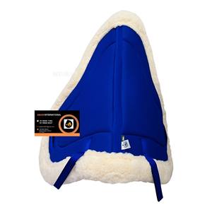 Almohadilla de malla transpirable premium con relleno de espuma, forro de piel gruesa y antideslizante para equitación y salto. - Product Image 6