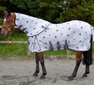 Horse Fly Sheet Mesh Summer Léger et respirant Protège des mouches et garde les chevaux au frais - Product Image 6