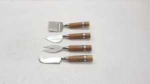 Prix de gros du fabricant, ensemble de couverts en acier avec logo personnalisé et poignée en liège, couverts de table, vaisselle de cuisine - Product Image 6