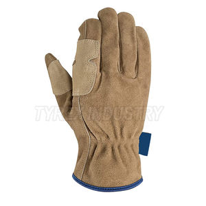 Soft Leather Full Finger Hand Protection Leather <b>Gloves</b> Breathable Men Leather <b>Gloves</b> - Product Image 4