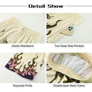 Factory Made Custom High Quality Sublimated <b>Mesh</b> <b>Shorts</b> Basketball Workout Fitness Gym Comfort Elastic Waistband Casual <b>Shorts</b> - Product Image 5