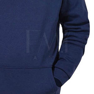 Conjunto de suéter de peso pesado Sudaderas con capucha de gran tamaño Pantalones de chándal Chándal liso para invierno Estilo casual con diseño personalizado - Product Image 5