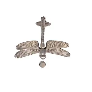 Super Sell 2024 Dragon Fly Brass Door Knocker with Antique Brushed Nickel Finished Door Knocker For Sale By Indian Exporters