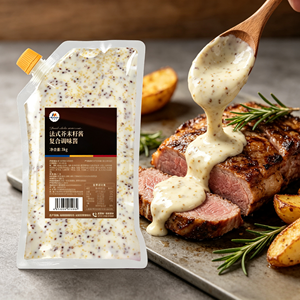 Aderezo de Mostaza Francesa McKeith en Envase Grande <span class=keywords><strong>para</strong></span> Pollo Frito y Hamburguesas - Product Image 2