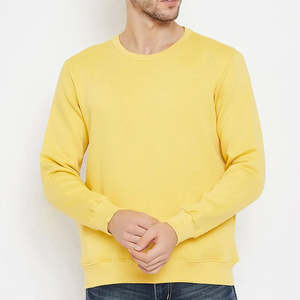 Sudadera Premium para hombre 100% algodón polar cuello redondo transpirable y logotipo personalizado para invierno - Product Image 1