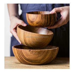 Bol à coquille de noix de Coco du Vietnam vaisselle écologique bol à coquille de noix de Coco tropicale au Design Vintage pour le dîner - Product Image 5