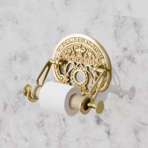 Soportes de papel de latón antiguo de bajo precio y detalles intrincados ideales para mejorar la decoración de su hogar u oficina con un estilo atemporal - Product Image 2