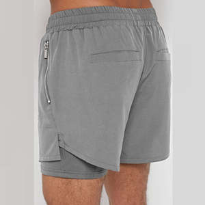 2025 sur mesure 100% Polyester Shorts décontractés Écologique Respirant Solide Motif Cordon Fermeture XS & XXS Tailles Conception Chaude - Product Image 3
