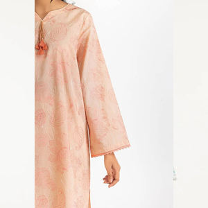 Traje de algodón Salwar Kameez de 3 piezas bordado Formal de verano de buena calidad al por mayor para mujer recién llegado ligero - Product Image 4