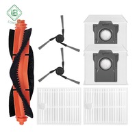 Rodillo Principal, Cepillo Lateral, Filtro HEPA, Bolsa para Polvo, Repuestos Compatibles con la Aspiradora Robótica Dreame F21 / F21 Plus
