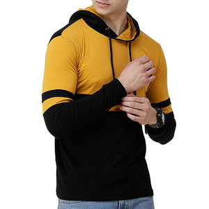 Plain Hoodies Men Wholesale New Latest Design Basics Cotton Blended Oem Service Breathable Plain Hoodies - Product Image 1