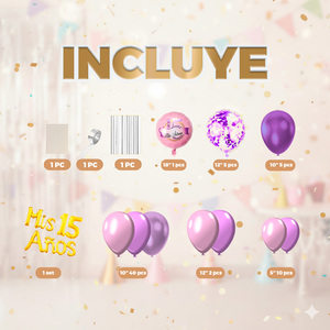 Set di Palloncini Opachi Premium, Kit Decorazioni Metalliche Pastello per Feste di Compleanno, Festa della Mamma e Laurea - Product Image 3