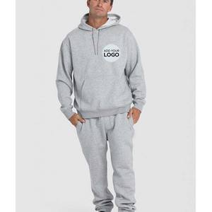 Conjunto de chándal para hombre, chándal de lana para correr al aire libre, chándales deportivos para hombre - Product Image 1