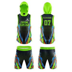 Conjunto de Uniforme Deportivo 7v7 al por Mayor, Directo de Fábrica, Ropa Deportiva Personalizada, Transpirable, de Poliéster Ecológico, de Secado Rápido, Vibrante y Duradero - Product Image 1