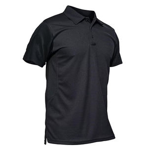 Polo de secado rápido para hombre, camiseta de golf táctica de rendimiento, camiseta de manga corta, Camiseta de piqué, Polo de secado rápido para hombre - Product Image 1