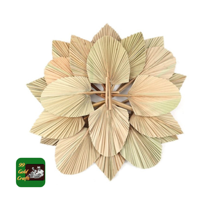Top vendeur fleurs séchées palmier sec ventilateur feuille pampa maison mariage décoration naturel séché feuilles de palmier/artificiel sec feuille suspendue - Product Image 1