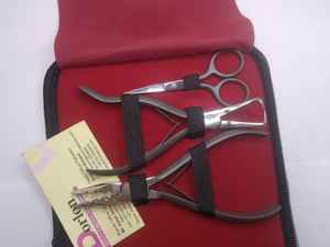 Alicates para el cabello de Color negro mate, Alicates de extracción y ajuste de acero inoxidable, herramientas para la extensión del cabello, herramientas para el cabello con logotipo personalizado en Pakistán - Product Image 5