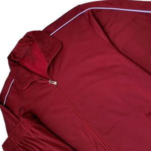 Ensemble deux pièces en molleton respirant imprimé noir, streetwear automne-hiver, survêtement décontracté sportif - Product Image 5