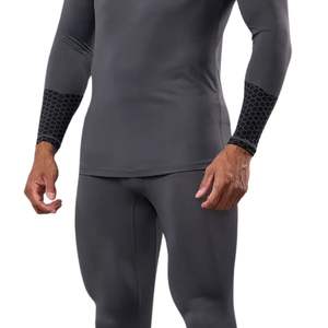 T-shirt de compression extensible à manches longues pour hommes, pour la lutte, la division cargo, l'entraînement sportif et la salle de sport - Product Image 5