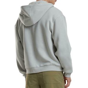 Sweat à capuche zippé personnalisé pour homme, en coton épais, respirant, séchage rapide, hiver, vente en gros, OEM - Product Image 5