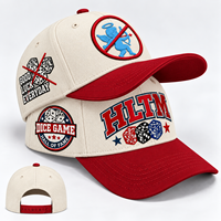 Casquette de baseball brodée à 5 panneaux en sergé de coton structuré avec fermeture snapback, logo personnalisé, streetwear, décontractée, unisexe, pour l'extérieur