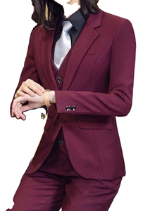 Dernière conception à manches longues dames costumes formels femmes Blazer et pantalon ensemble impression costumes pour femmes 2026 - Product Image 6