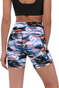 Pantalones cortos de yoga para mujer Venta al por mayor de ropa deportiva sin costuras Ropa de gimnasio Ropa de fitness OEM ODM Logotipo personalizado Proveedor de pantalones cortos de yoga - Product Image 4