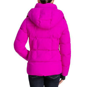 Veste matelassée respirante et imperméable personnalisée avec fermeture éclair en nylon pour femmes - Product Image 5