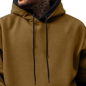 Sweat à capuche pour hommes de haute qualité sweats à capuche unisexe broderie sweats à capuche personnalisés poids lourd bouffée impression sweat à capuche pour hommes fabriqué par robe de sport - Product Image 2