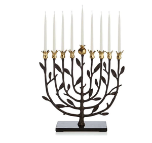 Arbre conçu art de cérémonie juive Menorah religieuse Hanukkah, juif 9 bras Menorah Hanukkah disponible aux prix de gros - Product Image 1