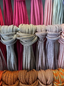 Grober 12043 Lacets tricotés en tissu polyester métallisé pour baskets-Emballage personnalisé - Product Image 2