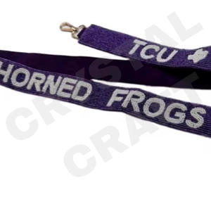 Go Gators Sangle de sac à main perlée Sangles de sac de perles de rocaille en or blanc personnalisées Accessoires Sacs Pièces de sac spéciales Accessoires - Product Image 5