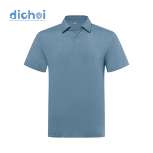 Polo Golf Shirt For Men With Breathable <b>Fabric</b> And <b>Stretch</b> Fit Perfect For Everyday Activewear Style Made In Viet Nam - Product Image 1