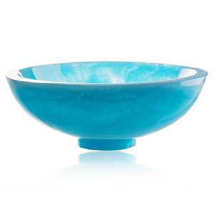 Bol de nourriture en résine époxy Eco Luxe Design poli fait à la main pour une table à manger et une décoration de mariage sophistiquées - Product Image 6