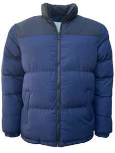 Chaqueta acolchada de burbujas de invierno informal al por mayor para hombre, Abrigo acolchado cálido para exteriores con logotipo personalizado - Product Image 4