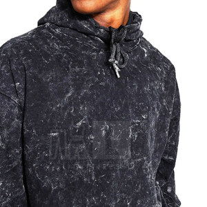 Vente en gros, service OEM, sweats à capuche délavés à l'acide pour hommes, dernière conception, sweats à capuche délavés à l'acide de base au Pakistan - Product Image 2