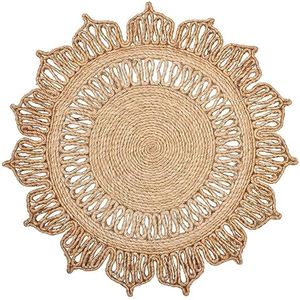 Des tapis de table en jute réutilisables et écologiques du Bangladesh décorent votre table à manger pour la maison ou l'hôtel - Product Image 2