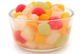 น้ำเชื่อมลูกแพร์เกรปฟรุตผสมผลไม้เมืองร้อนเป็นมิตรกับมังสวิรัติฉ่ำไม่ใส่กันสารกันบูด-ลำไยสับปะรด - Product Image 2